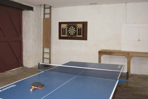 games room at cossington park estate