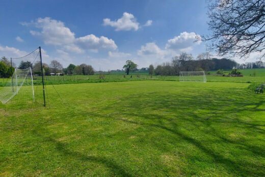 cossington park the football field